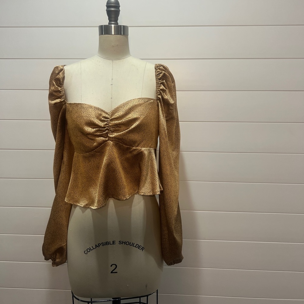 Satin top